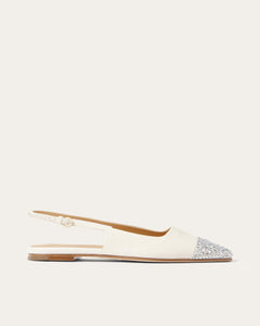 Tia Flats, Crema Crystal Tia flats dear-frances 